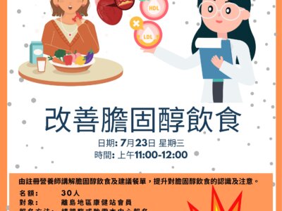 改善胆固醇饮食