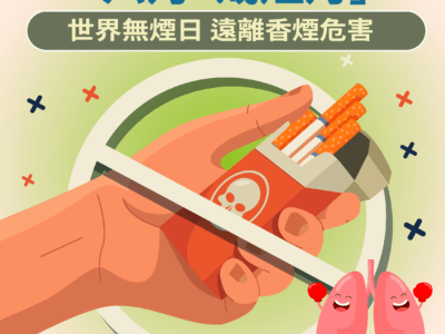 世界無煙日 遠離香煙危害