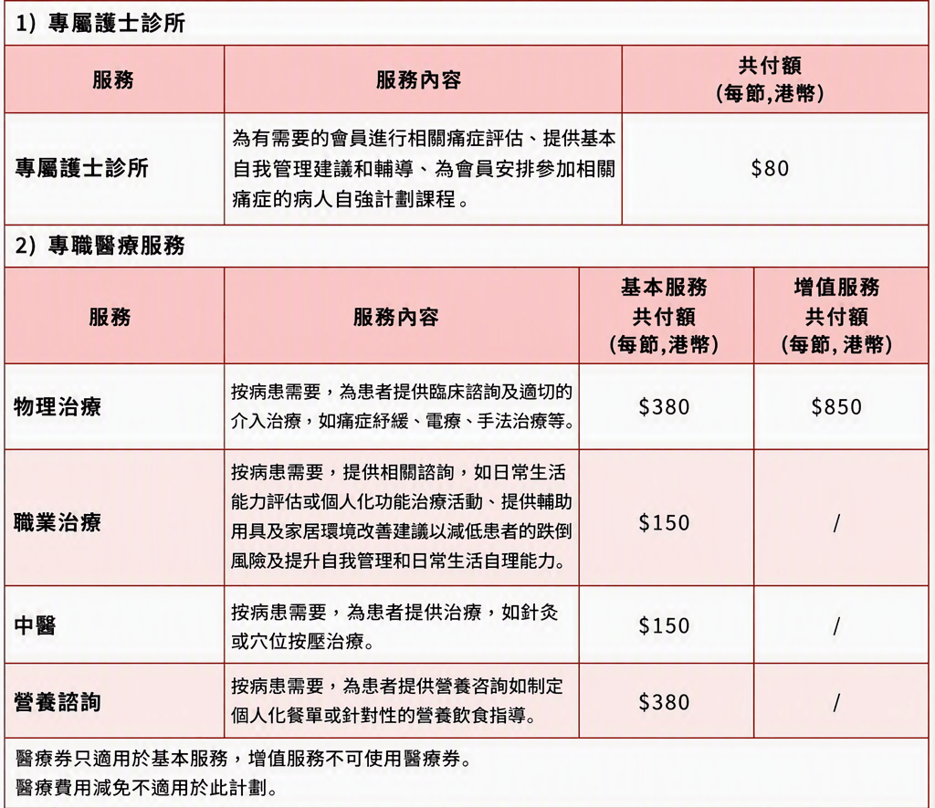 痛症管理計劃 痛症管理計劃